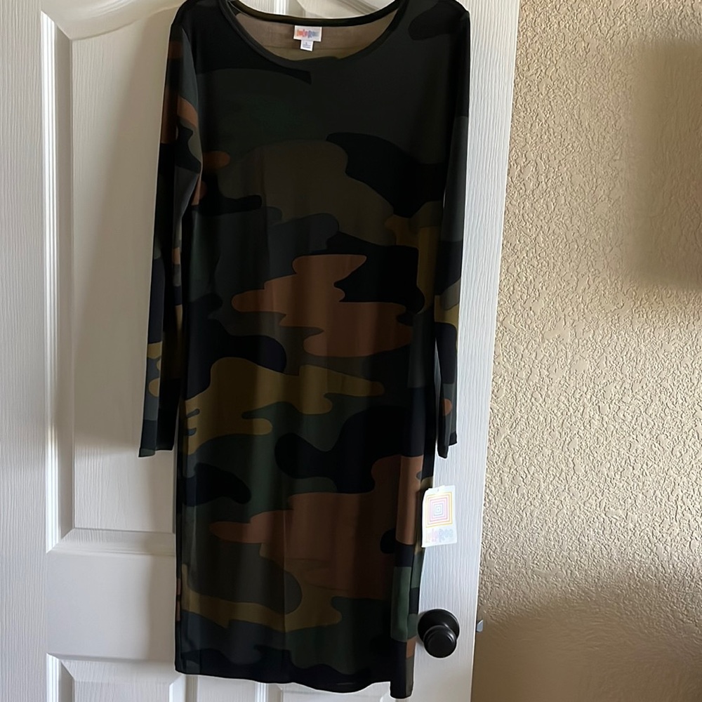 Lularoe Debbie Camouflage